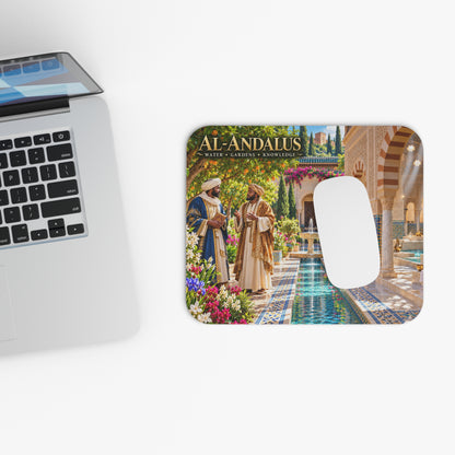 Al-Andalus Mouse Pad | Water, Gardens & Knowledge | Moorish Heritage