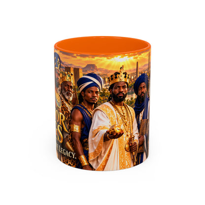 The Warrior Kings Coffee Mug | Seven Kings. One Legacy. | African History Gift