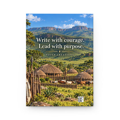Shaka Zulu Hardcover Journal | King of the Zulu | African History Journal