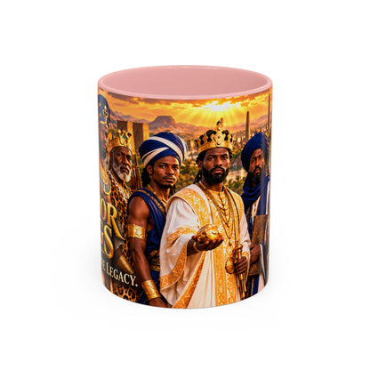 The Warrior Kings Coffee Mug | Seven Kings. One Legacy. | African History Gift