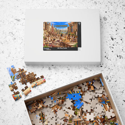 A Legacy in Stone – Rooted in Kemet | African Heritage Jigsaw Puzzle