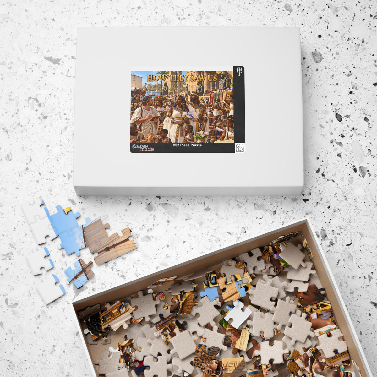 How They Saw Us Jigsaw Puzzle | The Splendor of Kemet | African Heritage