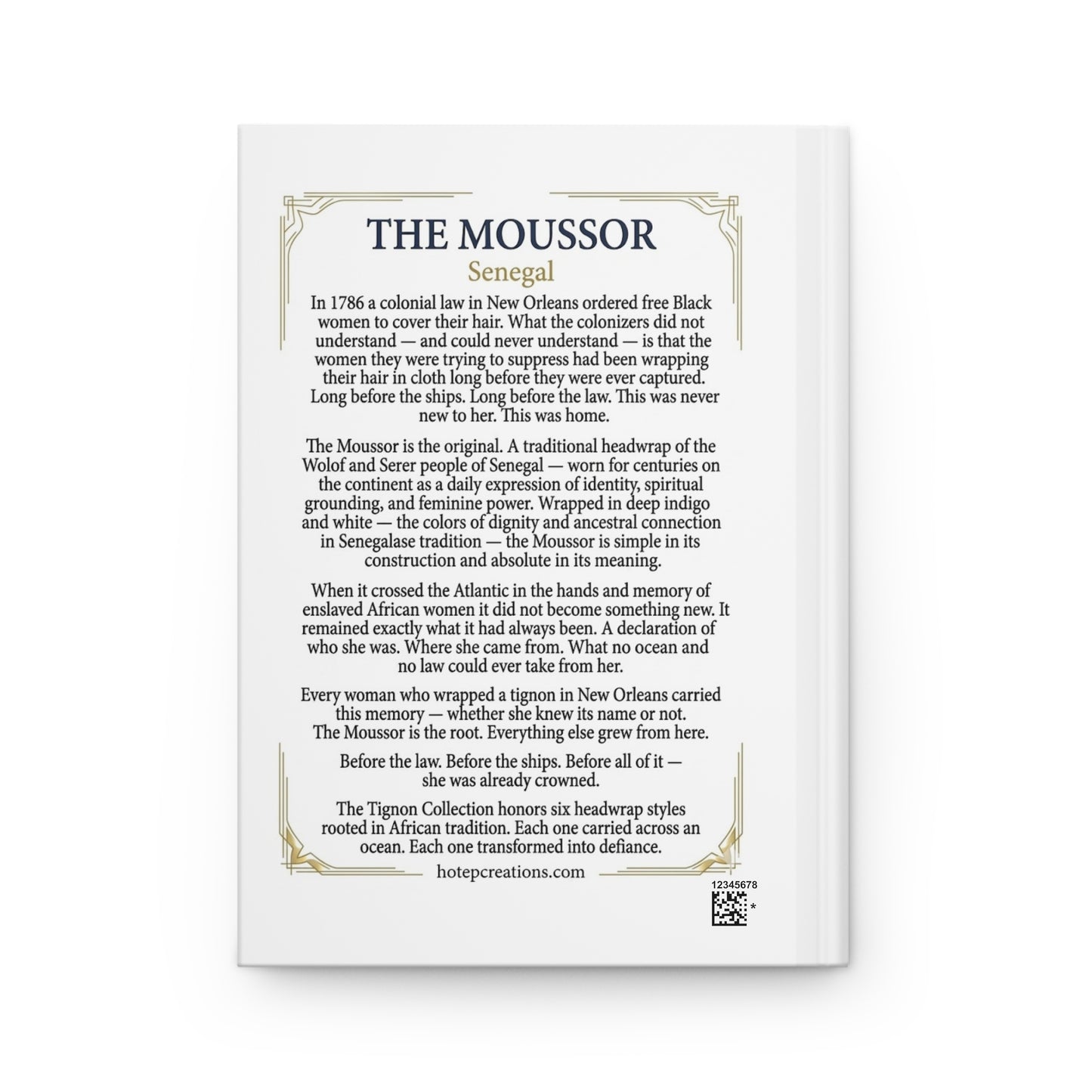 Tignon Collection — The Moussor (Senegal) Journal