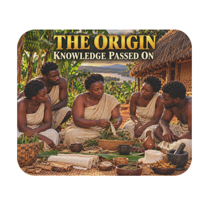 The Origins of Medicine Mouse Pad | Knowledge Passed On | African Heritage