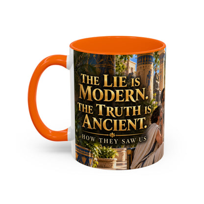 The Lie Is Modern. The Truth Is Ancient. — Kemetic Scholars Coffee Mug