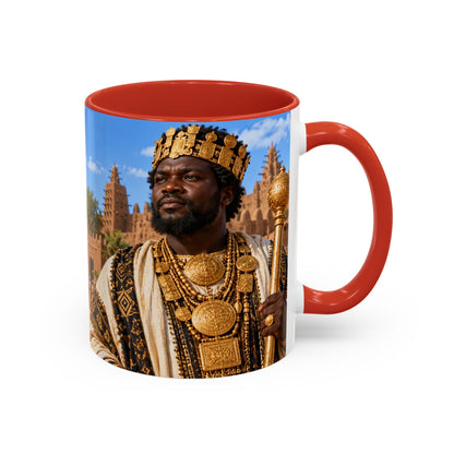 Mansa Musa Coffee Mug | Ruler of the Mali Empire | African History Mug