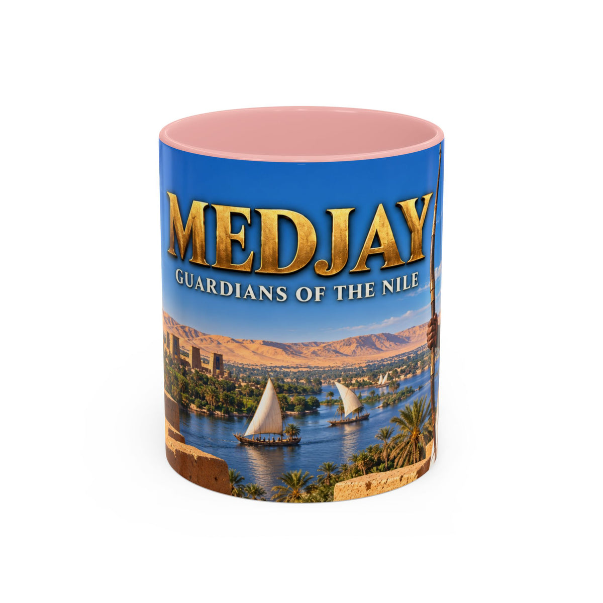 Medjay: Guardians of the Nile Coffee Mug | African Heritage | 11oz & 15oz