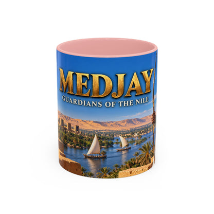 Medjay: Guardians of the Nile Coffee Mug | African Heritage | 11oz & 15oz