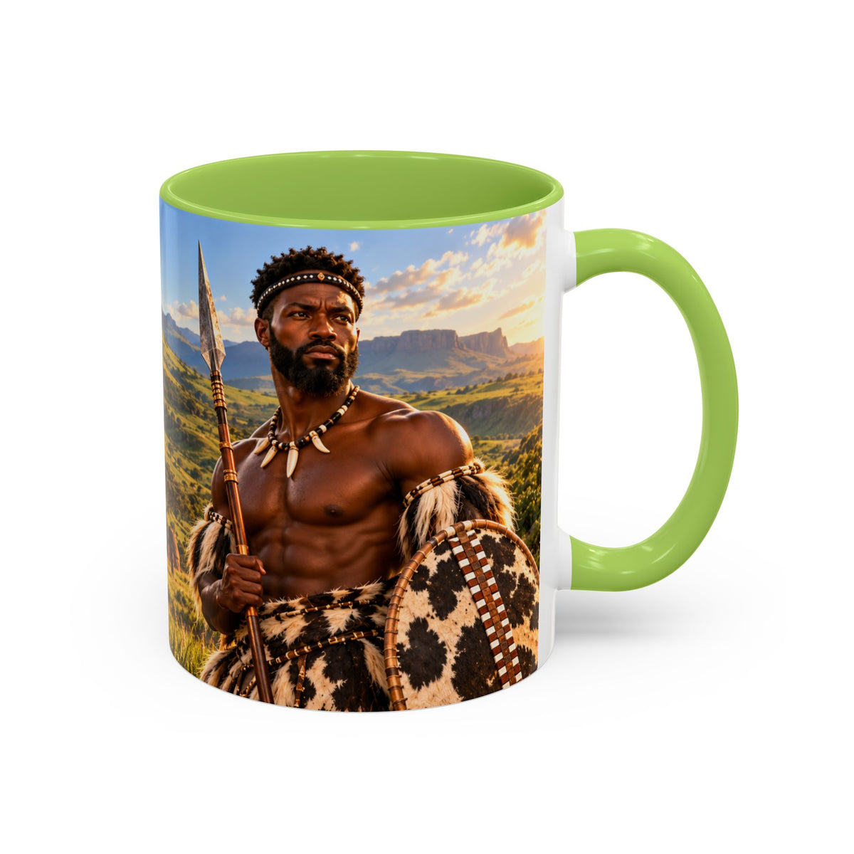 Shaka Zulu Coffee Mug | King of the Zulu | African History Mug
