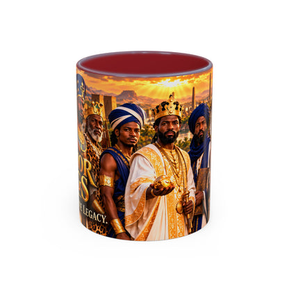 The Warrior Kings Coffee Mug | Seven Kings. One Legacy. | African History Gift