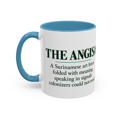 The Angisa Coffee Mug | Folded with Meaning | Tignon Law Collectio