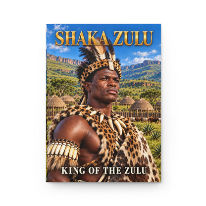 Shaka Zulu Hardcover Journal | King of the Zulu | African History Journal