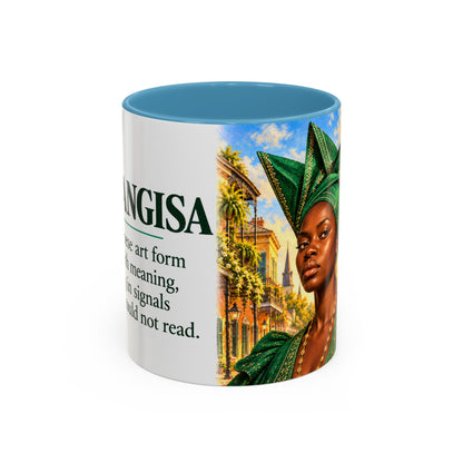 The Angisa Coffee Mug | Folded with Meaning | Tignon Law Collectio