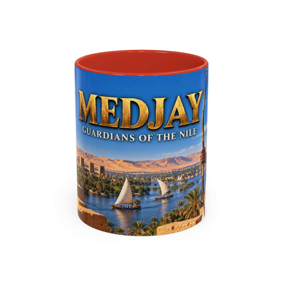 Medjay: Guardians of the Nile Coffee Mug | African Heritage | 11oz & 15oz