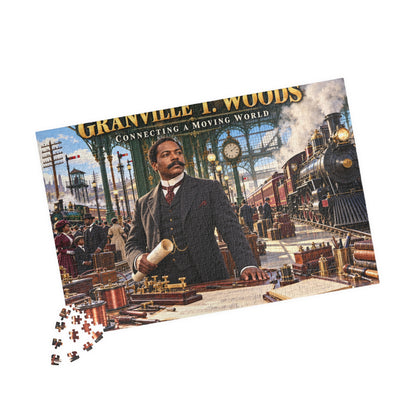 Granville T. Woods Jigsaw Puzzle — Connecting a Moving World