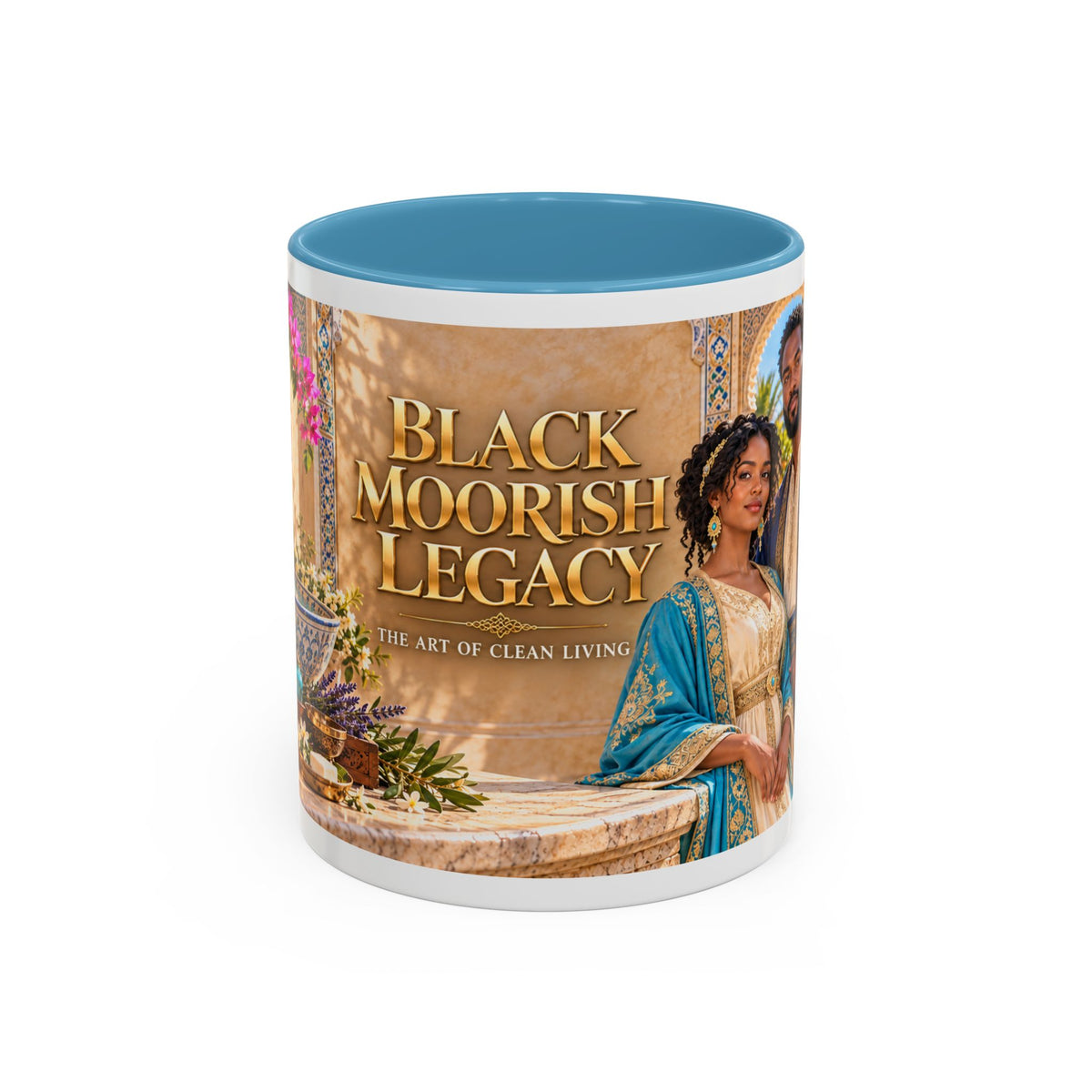 Black Moorish Legacy Coffee Mug | The Art of Clean Living | Heritage Gift