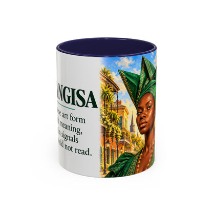 The Angisa Coffee Mug | Folded with Meaning | Tignon Law Collectio