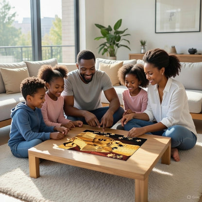 Pharaoh Akhenaten Jigsaw puzzle