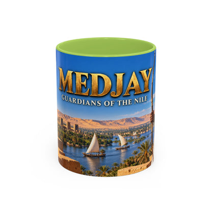 Medjay: Guardians of the Nile Coffee Mug | African Heritage | 11oz & 15oz