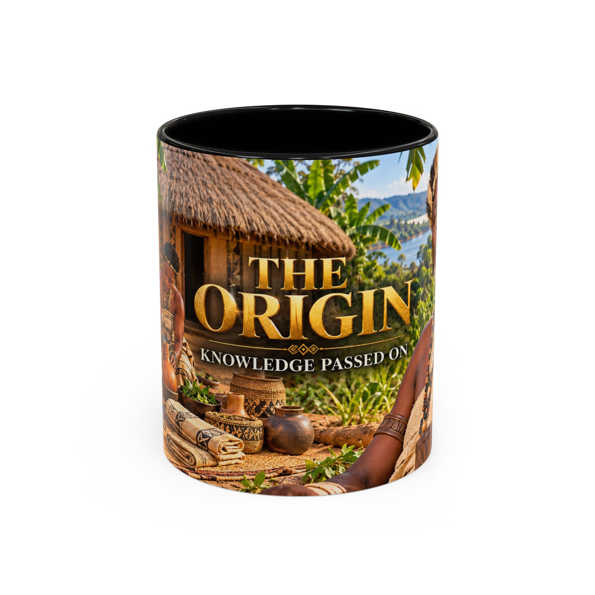 The Origins of Surgery Coffee Mug | Knowledge Passed On | African Heritage