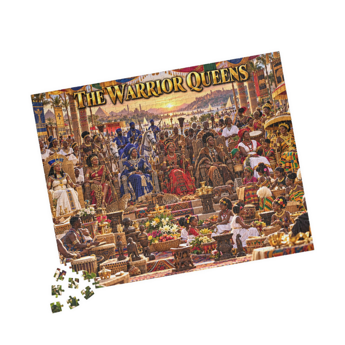 The Warrior Queens — Assembly of Queens Jigsaw Puzzle