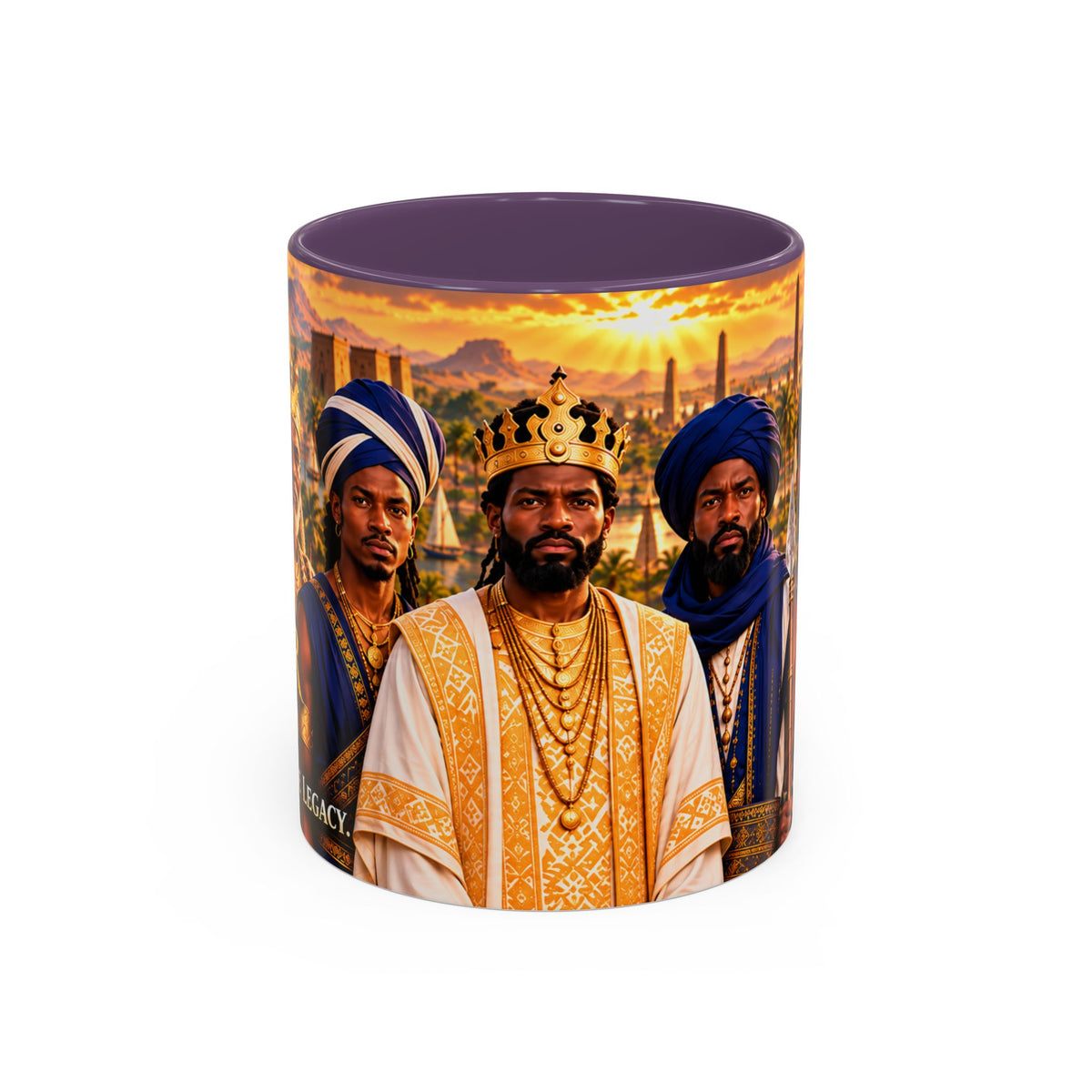 The Warrior Kings Coffee Mug | Wealth. Wisdom. Power. | African History Gift