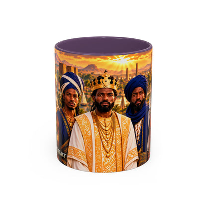 The Warrior Kings Coffee Mug | Wealth. Wisdom. Power. | African History Gift