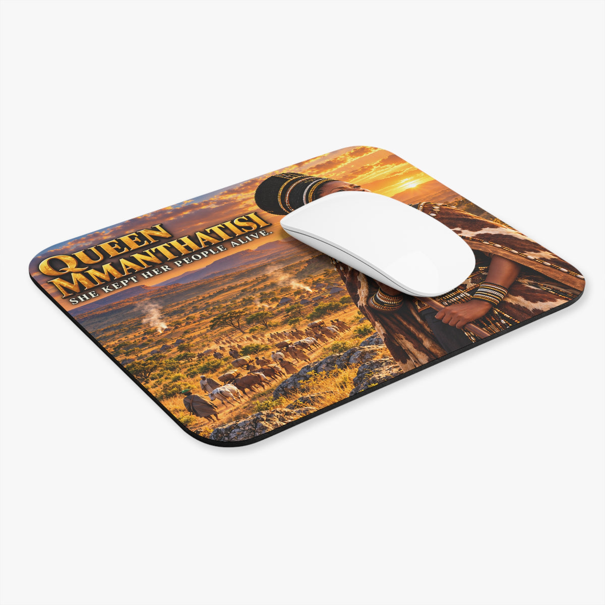Queen Mmanthatisi Mouse Pad | She Kept Her People Alive | Warrior Queens Collection