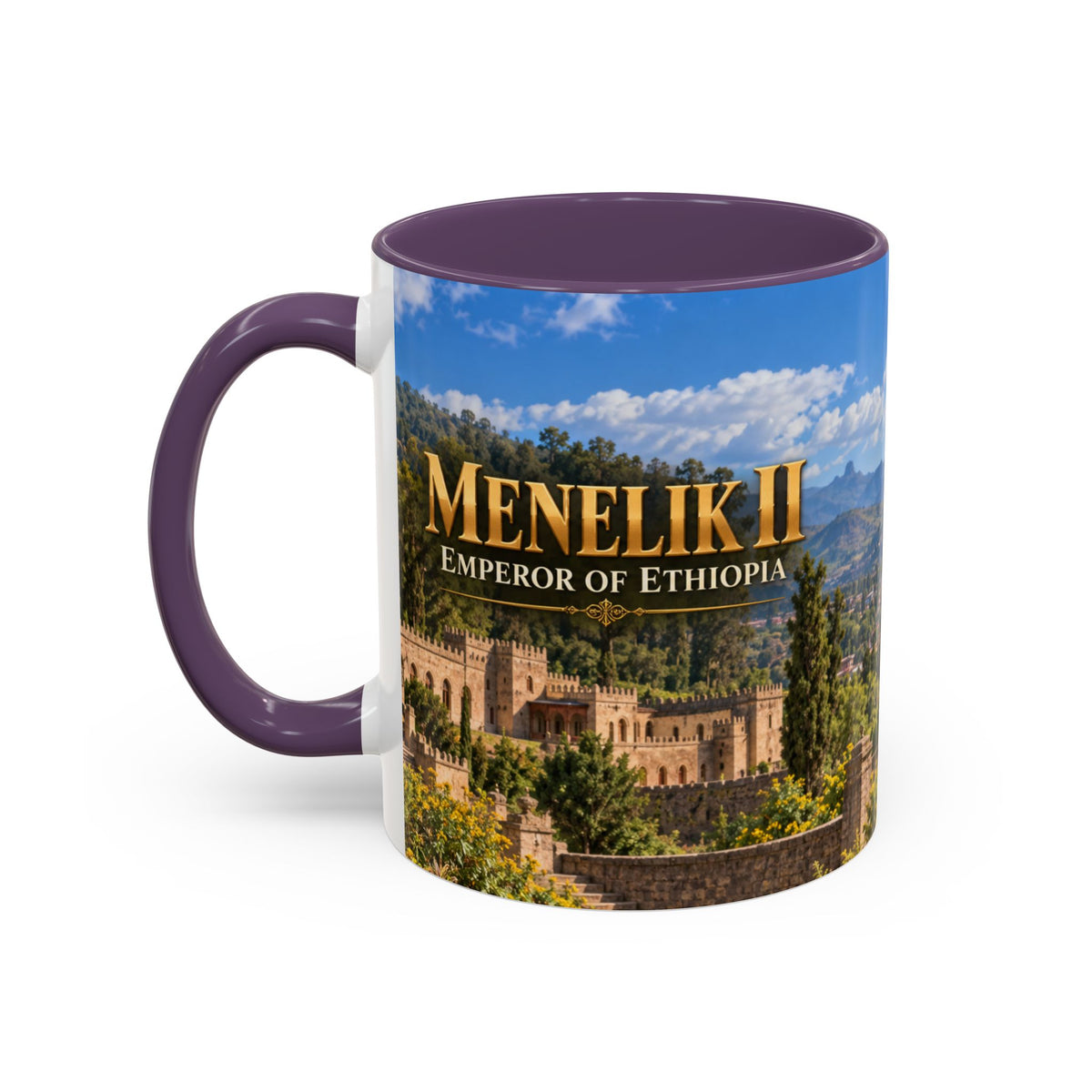Menelik II Coffee Mug | Emperor of Ethiopia | African History Mug