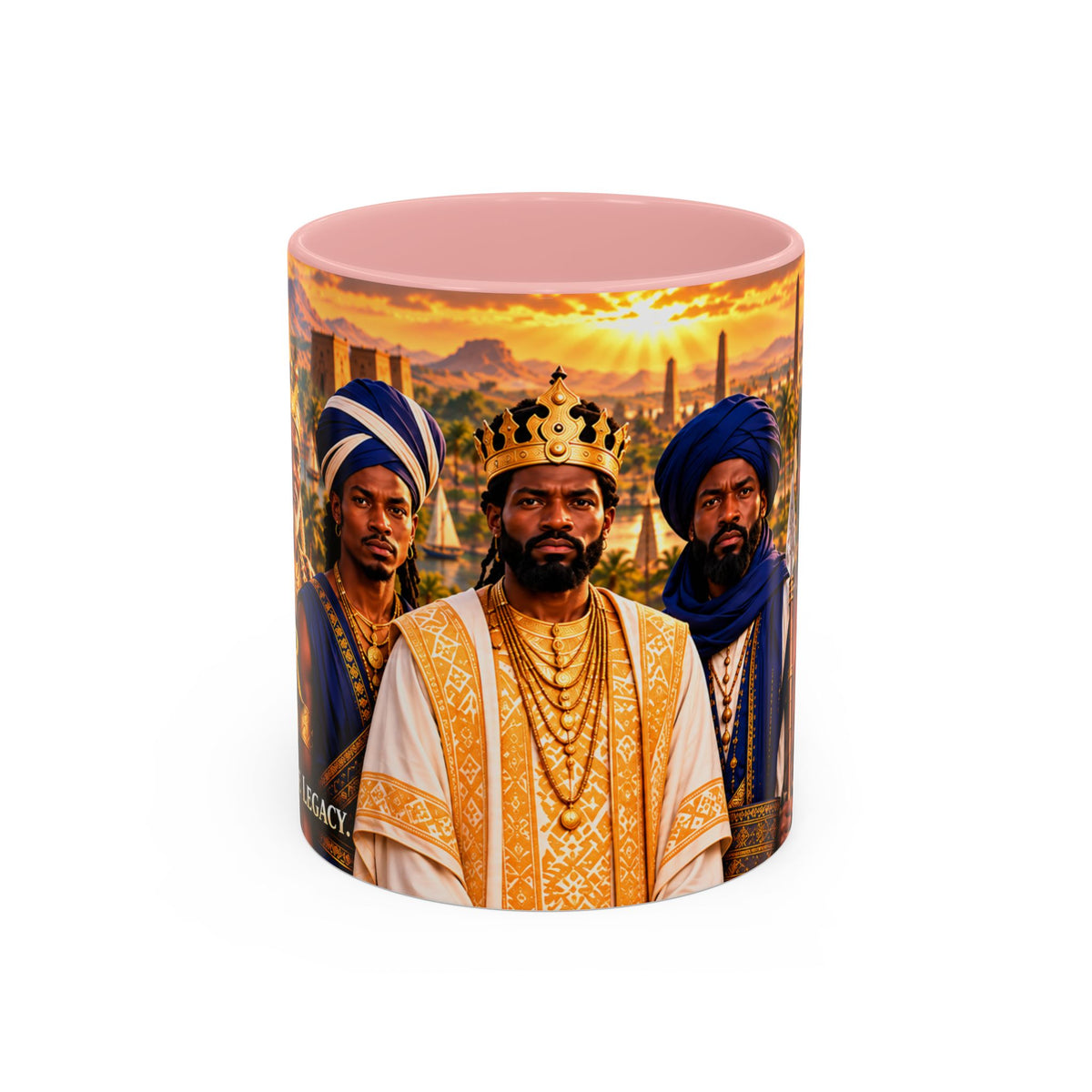 The Warrior Kings Coffee Mug | Wealth. Wisdom. Power. | African History Gift