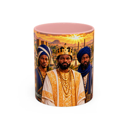 The Warrior Kings Coffee Mug | Wealth. Wisdom. Power. | African History Gift