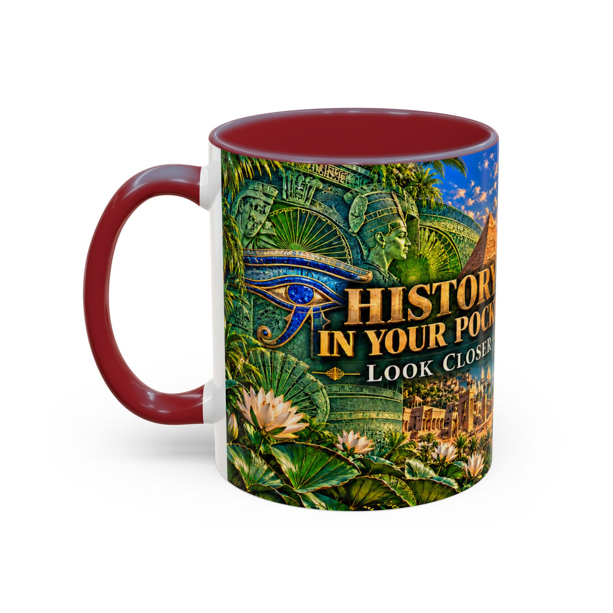 History in Your Pocket Coffee Mug | Dollar Bill Symbolism | Look Closer