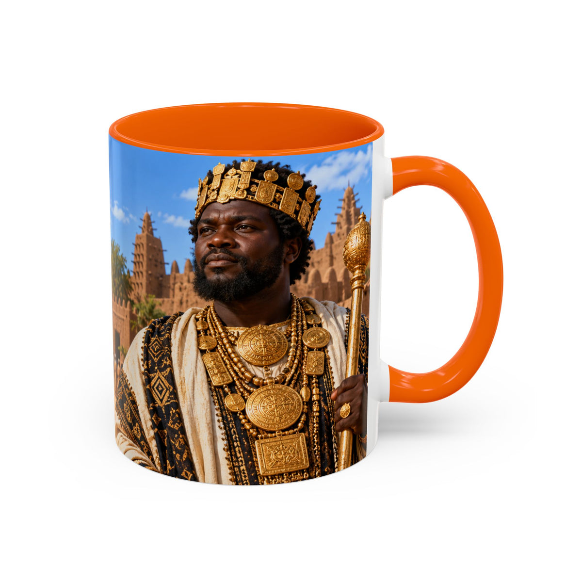 Mansa Musa Coffee Mug | Ruler of the Mali Empire | African History Mug