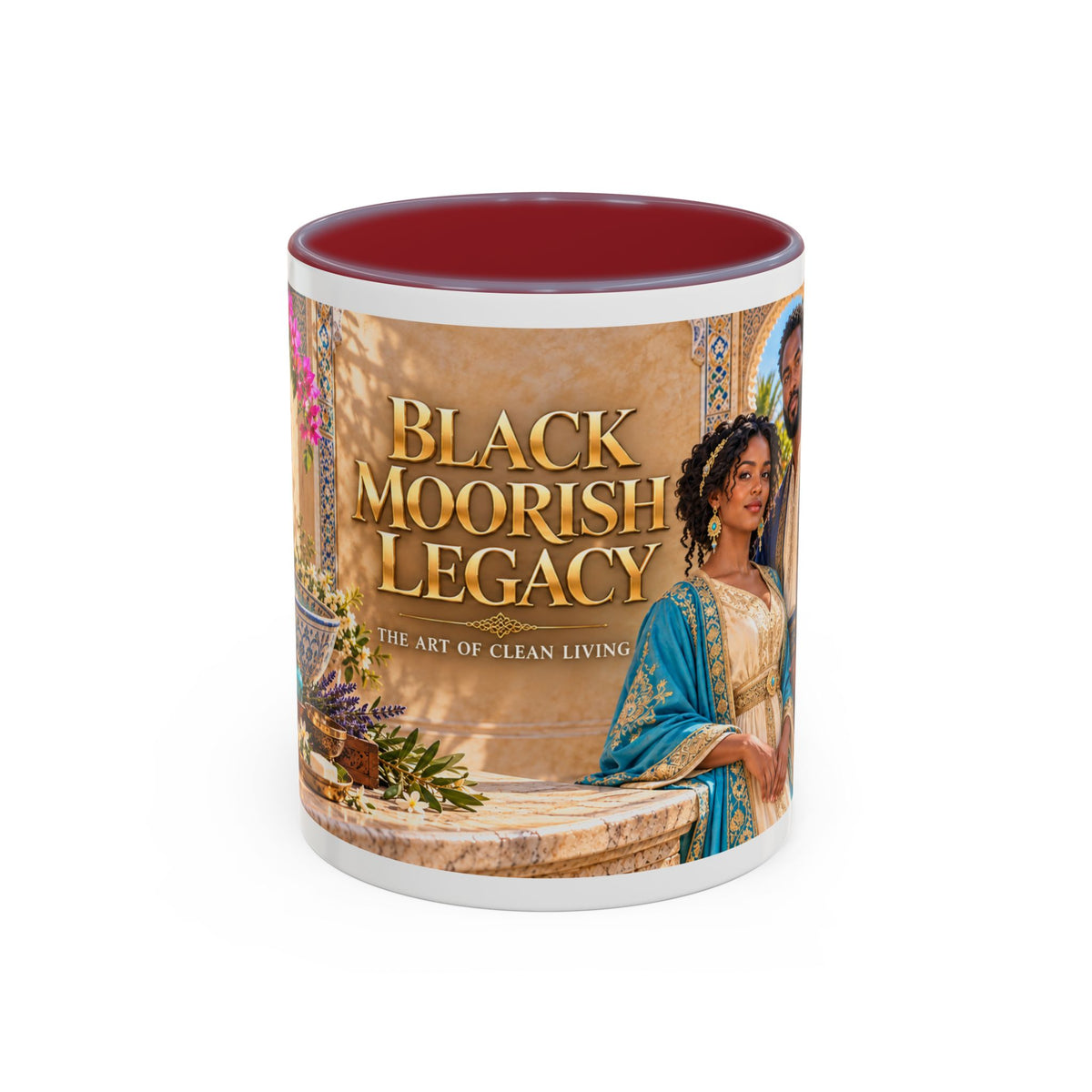 Black Moorish Legacy Coffee Mug | The Art of Clean Living | Heritage Gift