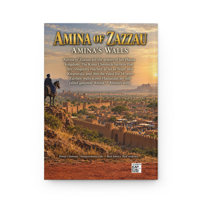 Queen Amina of Zazzau Hardcover Journal | Warrior Queens | 150 Lined Pages