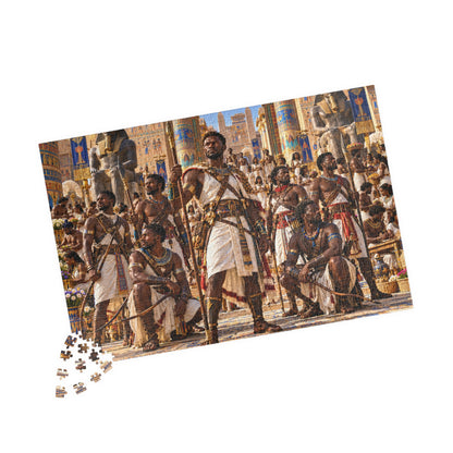 Medjay Guardians Jigsaw Puzzle | African Warrior Art | 110–1014 Pieces