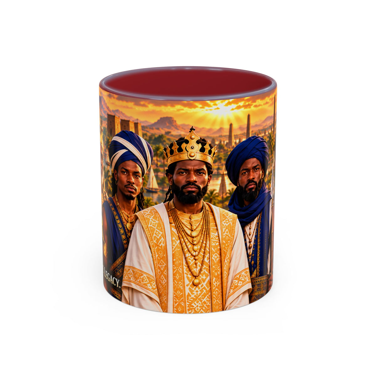 The Warrior Kings Coffee Mug | Wealth. Wisdom. Power. | African History Gift