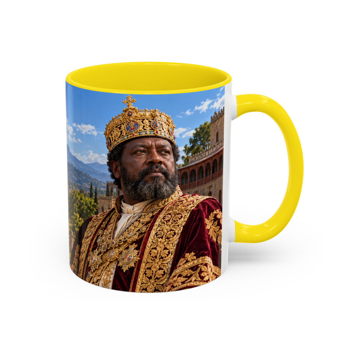 Menelik II Coffee Mug | Emperor of Ethiopia | African History Mug