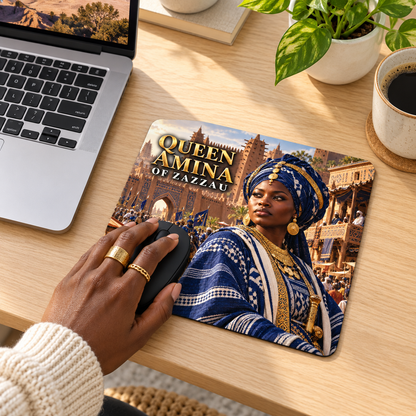 Queen Amina of Zazzau Mouse Pad | Warrior Queens | African History Desk Accessory