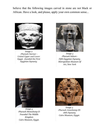 Starter Pack - Ancient Egypt &The Myth Of The White Pharaohs Ebook & The Hue Man Chess Game signature art print &$34.99