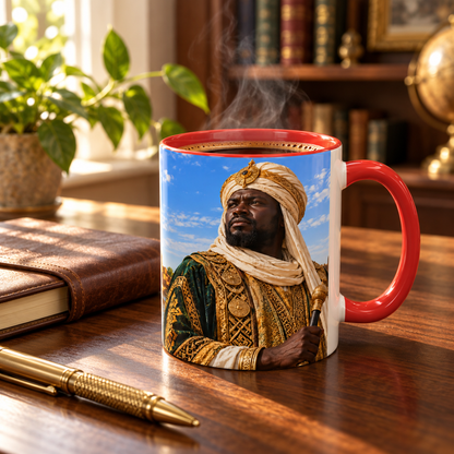 Askia Muhammad Coffee Mug | Ruler of the Songhai Empire | African History Mug