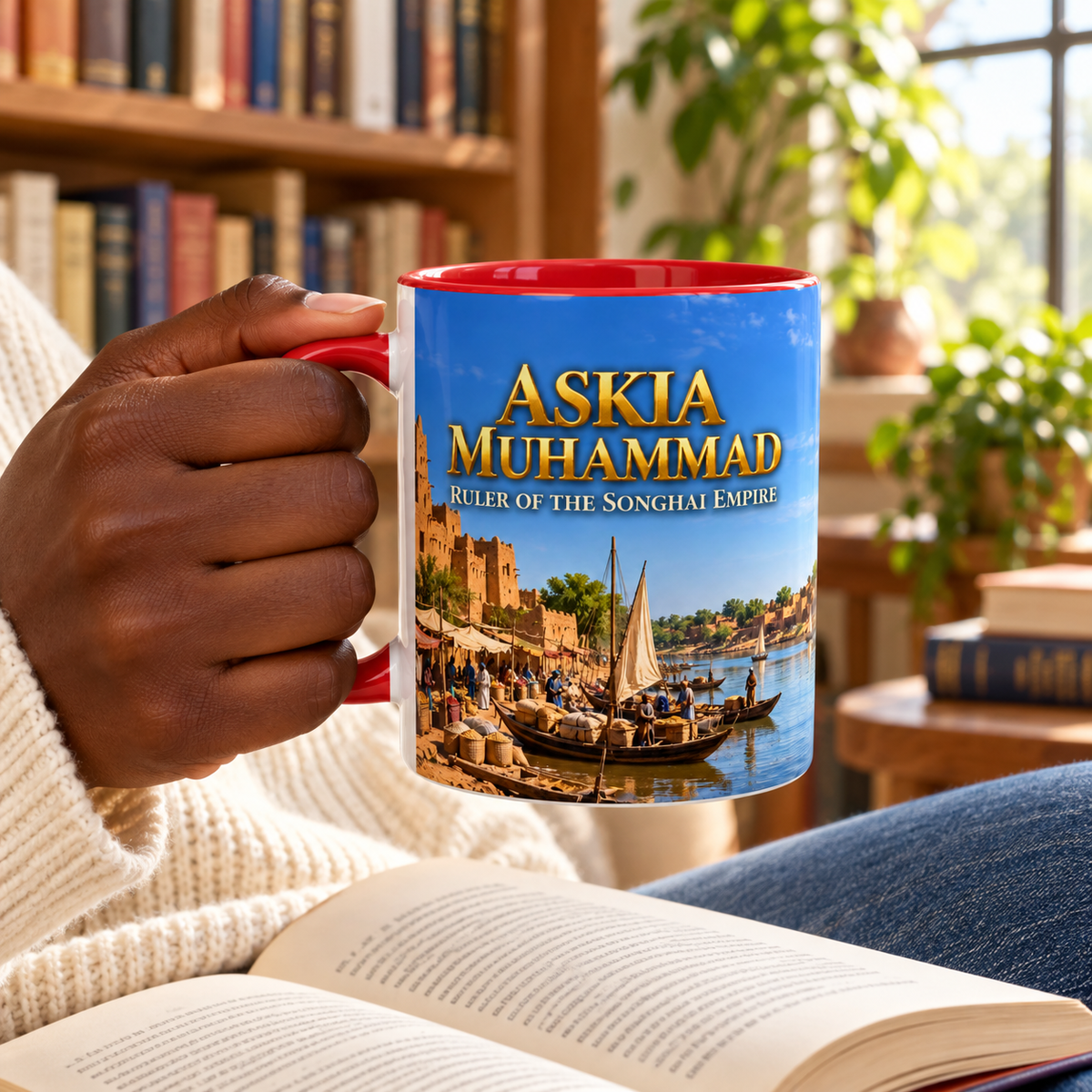 Askia Muhammad Coffee Mug | Ruler of the Songhai Empire | African History Mug