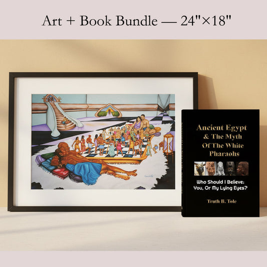 The Wake-Up Set | Art + Book Bundle — 24"×18"