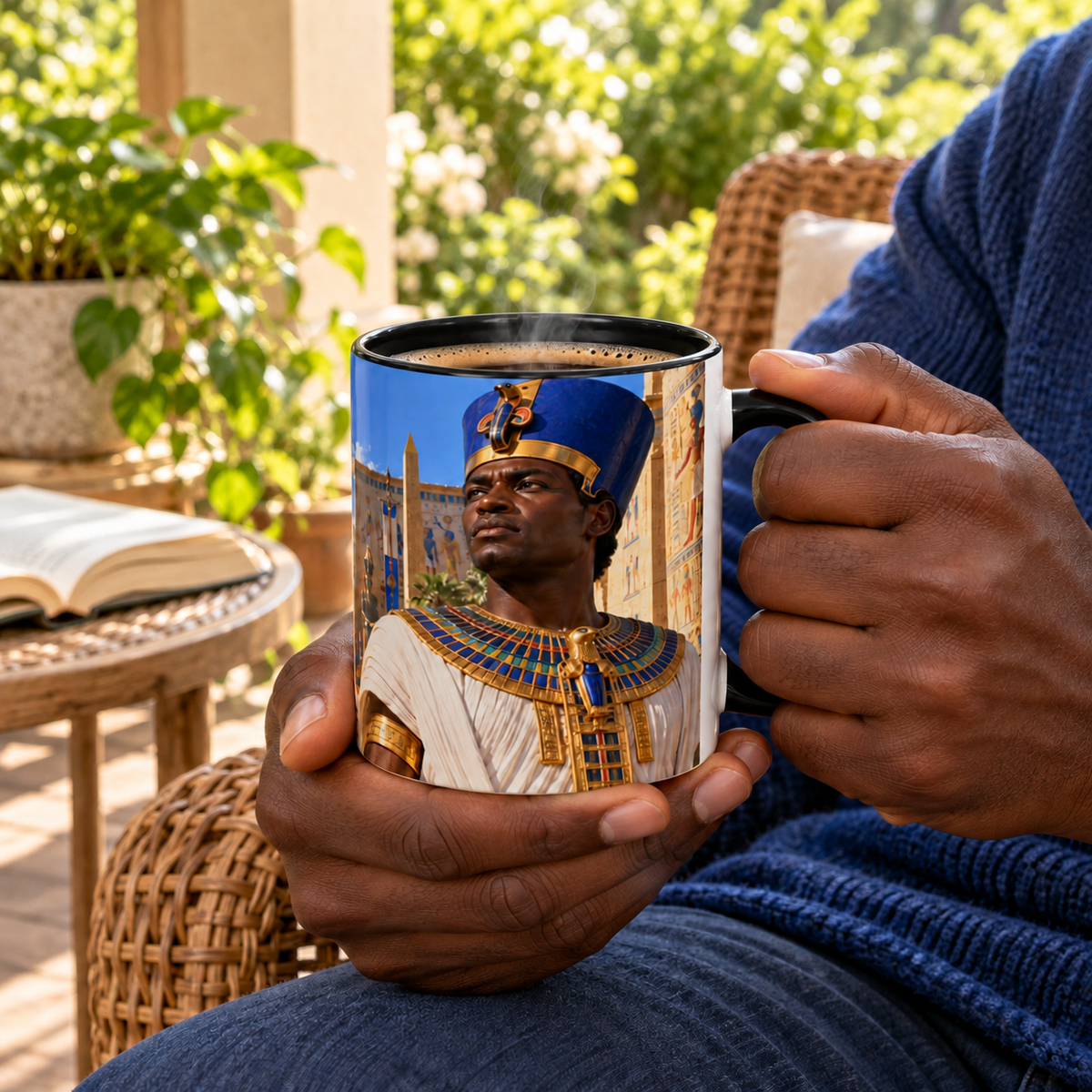 Djehutymes III Coffee Mug | Pharaoh of Kemet | African History Mug