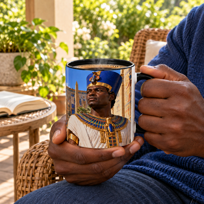 Djehutymes III Coffee Mug | Pharaoh of Kemet | African History Mug