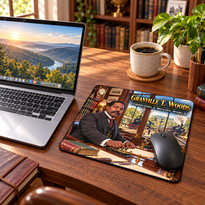 Granville T. Woods — Connecting a Moving World Mouse Pad