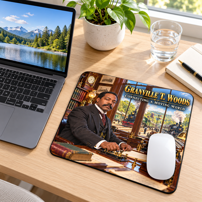 Granville T. Woods — Connecting a Moving World Mouse Pad