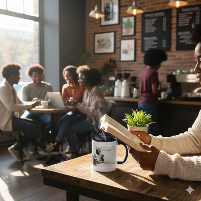 Harriet Tubman Mug | "I Freed A Thousand Slaves" Quote | Black History & African Coffee Legacy