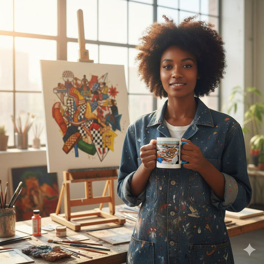 The Hue Man Chess Game Coffee Mug: A Sip of Black Brilliance & Hidden History