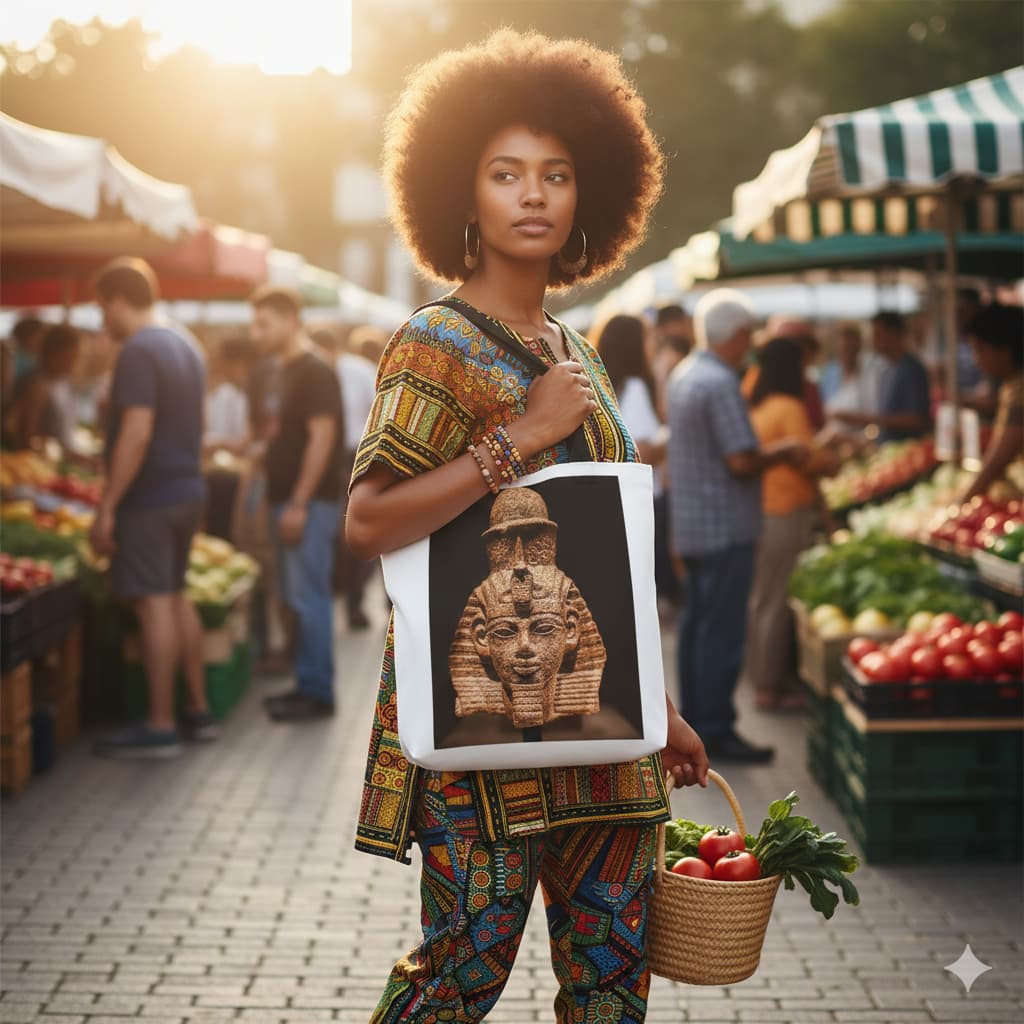 Ancient Egypt's African Truth Tote Bag